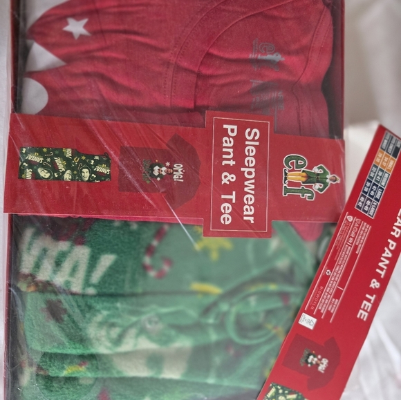 Elf will Ferrell omg santa mens pjs sleepwear pajamas boxed new - Picture 3 of 4